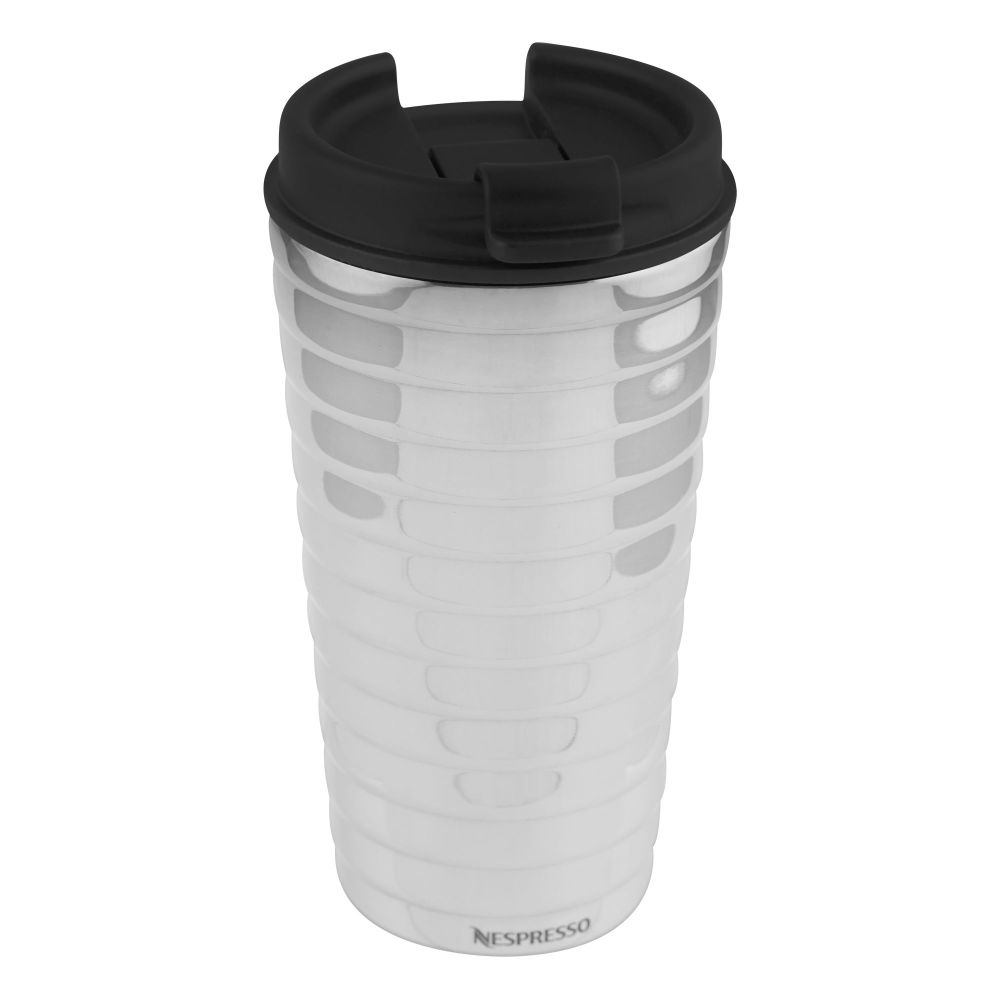Nespresso Double-Walled Stainless Steel Touch Travel Coffee Mug, 345ml - Main Image