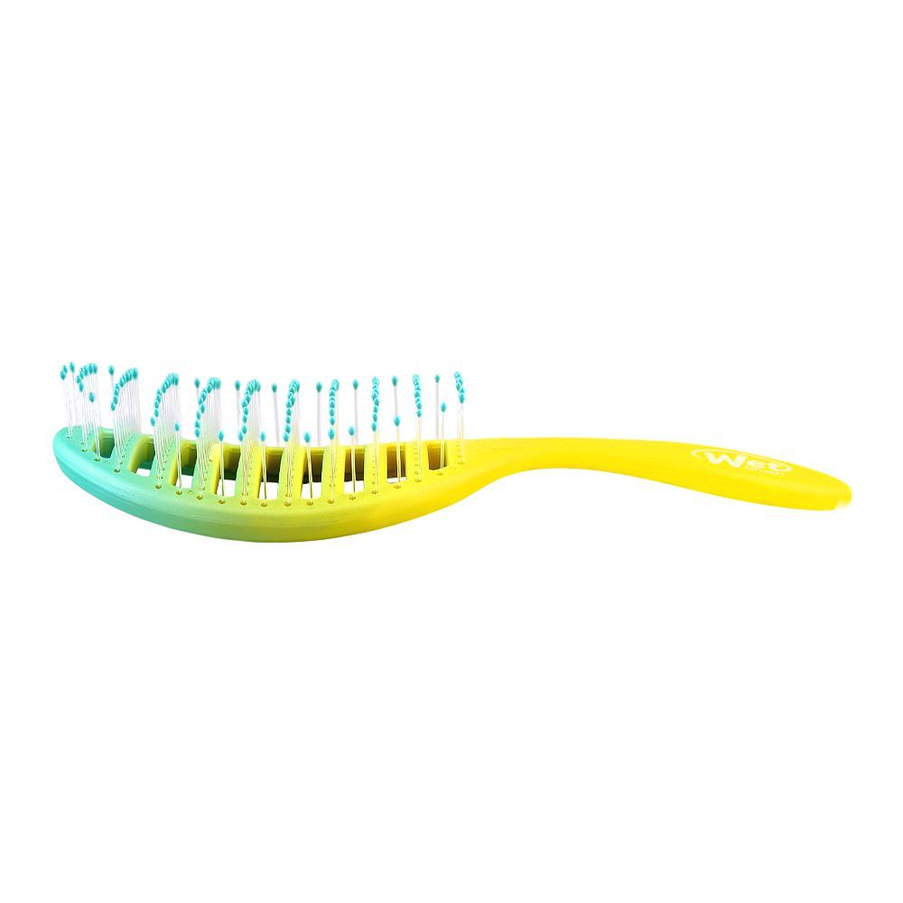 Wet Brush Speed Dry Feel Good Hair Brush, Ombre Green & Blue (BWR810FGOGB) - Image 2