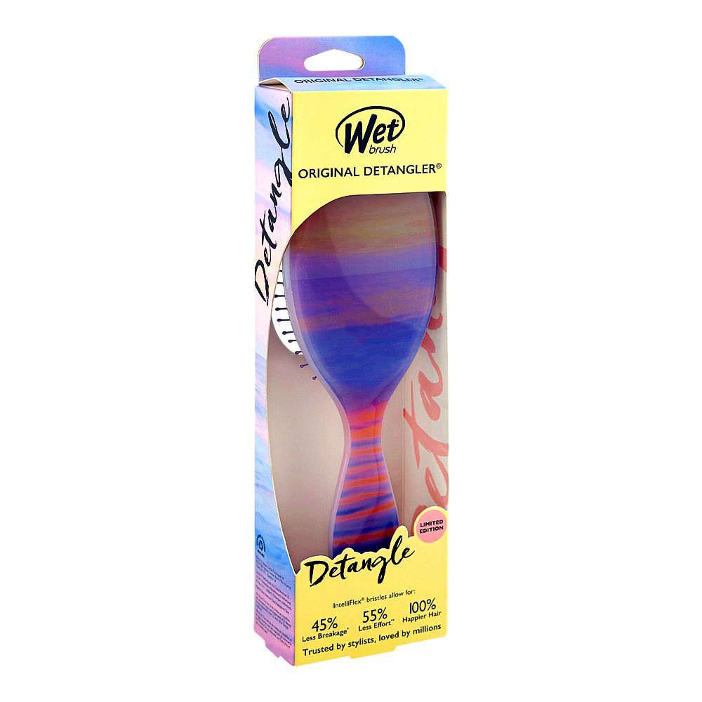 Wet Brush Original Detangler Hair Brush, Desert Afterglow Purple (BWR830DSTPR) - Image 3