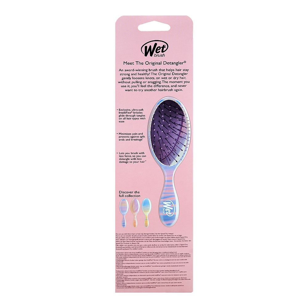 Wet Brush Original Detangler Hair Brush, Desert Afterglow Purple (BWR830DSTPR) - Image 5