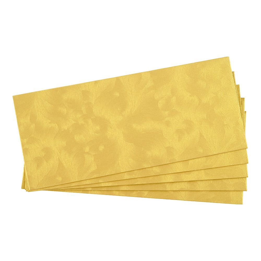 Royal Fancy Envelopes, Light Gold Pteris, 5-Pack, EUP-05 - Main Image