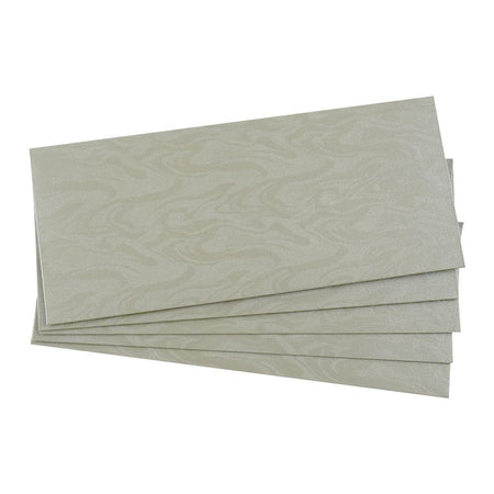 Royal Fancy Envelopes, Silver White Butterfly, 5-Pack, EUP-10 - Main Image