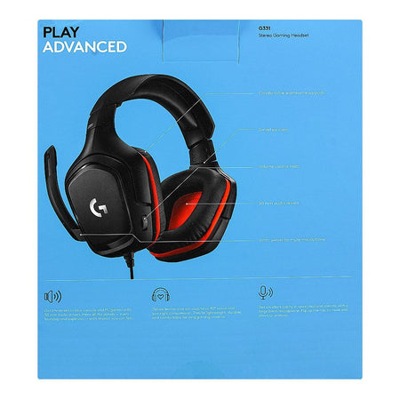 Logitech Stereo Gaming Headset, Black, G331 981-000759 - Image 4