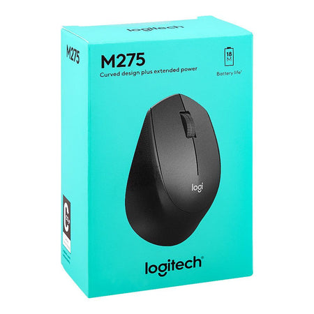 Logitech Curved Design Plus Extended Power Wireless Mouse, M-275 910-007327 - Image 5
