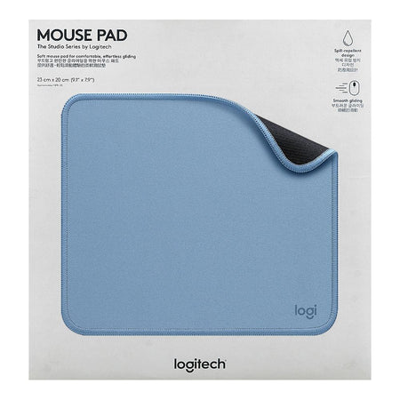 Logitech Studio Series Soft Mouse Pad, Blue, 956-000034 - Image 2