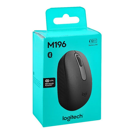 Logitech Bluetooth Wireless Mouse, Grey, M196 910-007462 - Image 4