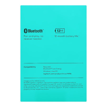Logitech Bluetooth Wireless Mouse, Rose, M196 910-007464 - Image 7