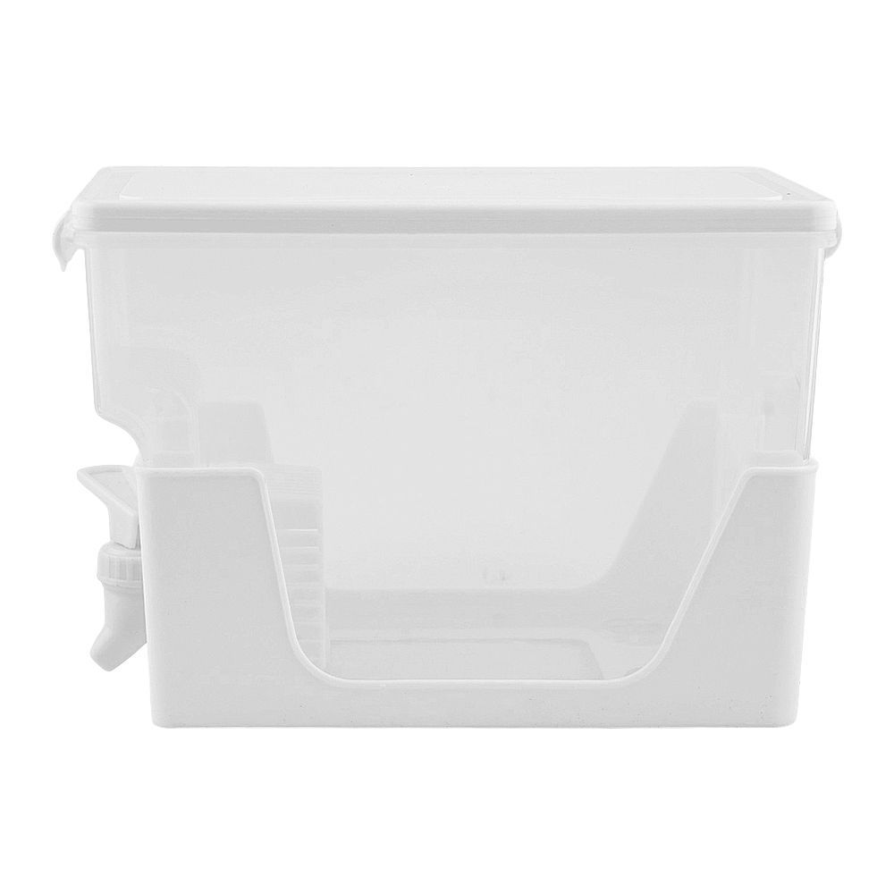 3.5 Liter White Beverage Dispenser with stand, High-Temperature Resistant Drink Container for Home, Kitchen, Camping & Parties - Image 6