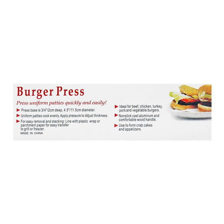 Non-Stick Burger Press Patty Maker, Easy Stuffed & Regular Hamburger Mold Kit for Perfectly Shaped Patties - Image 7