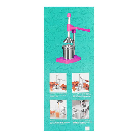 Professional Heavy-Duty Manual Citrus Juicer & Press, Metal Lemon & Orange Squeezer Machine - Image 4