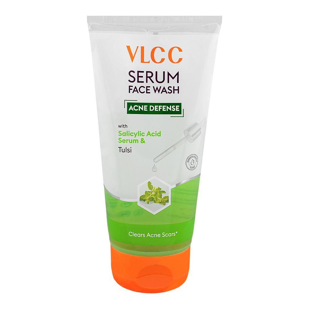 VLCC Acne Defense Serum Face Wash with Salicylic Acid & Tulsi, 150ml - Main Image