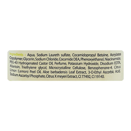 VLCC Bright Glow Serum Face Wash with Vitamin C & meyer Lemon, 150ml - Image 3