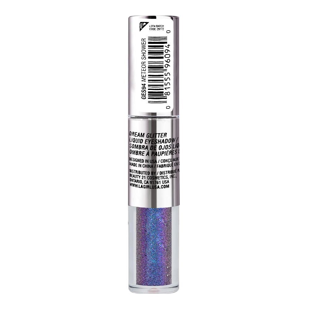 L.A. Girl Dream Glitter Liquid Eyeshadow, 4ml, GES94 Meteor Shower - Main Image