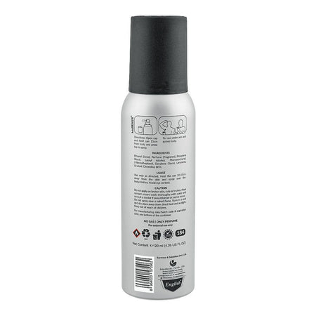 Markhor Alpha No Gas Deodorant Body Spray, For Men, 120ml - Image 2