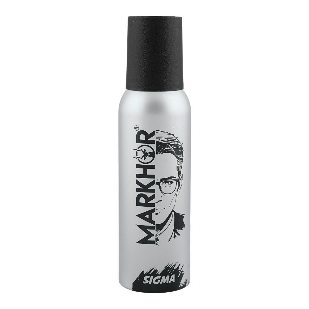 Markhor Sigma No Gas Deodorant Body Spray, For Men, 120ml - Main Image