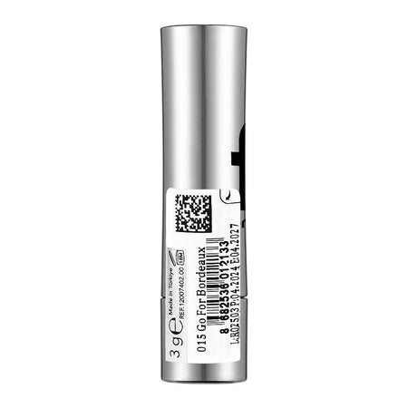 Flormar Sheer Up Lipstick, 3g, 015 Go For Bordeaux - Image 3