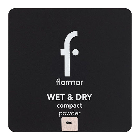 Flormar Wet & Dry Compact Powder, 10g, 006 Caramel Rose - Image 2