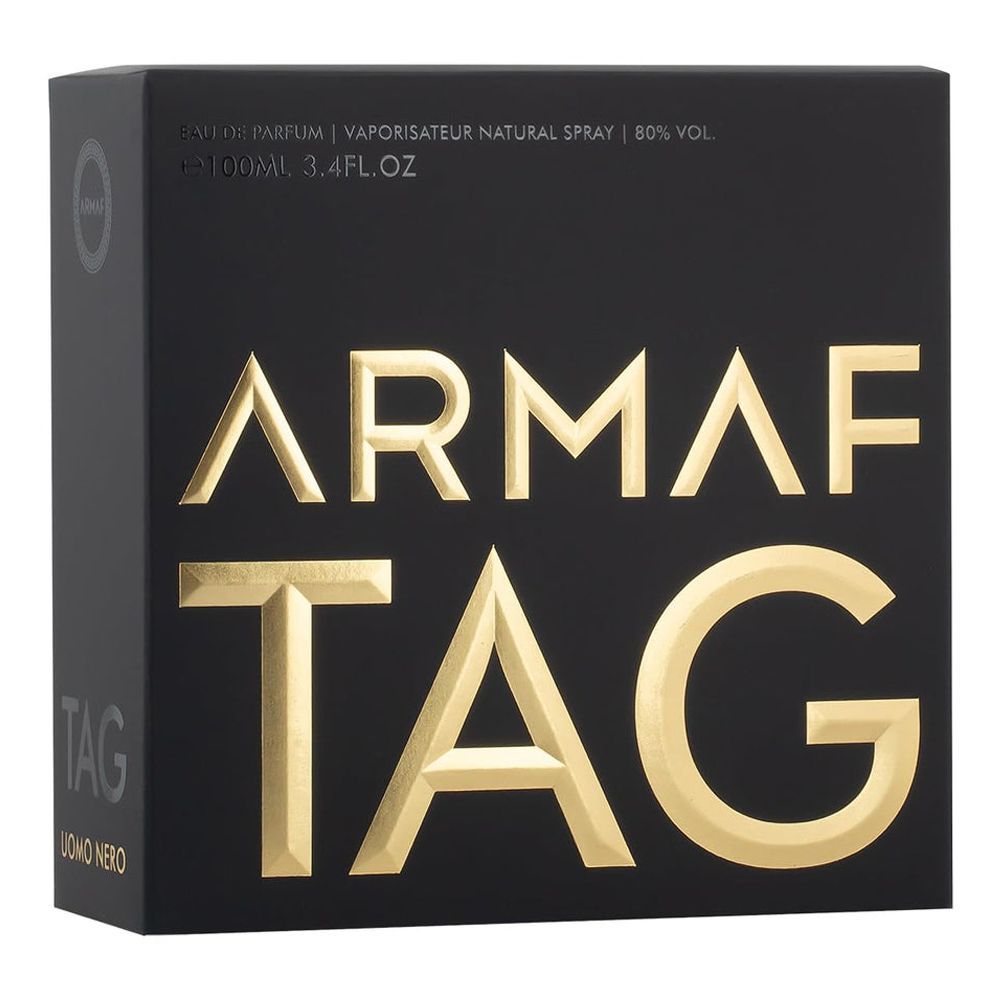 Armaf Tag Uomo Nero, Eau de Parfum, For Men, 100ml - Image 2