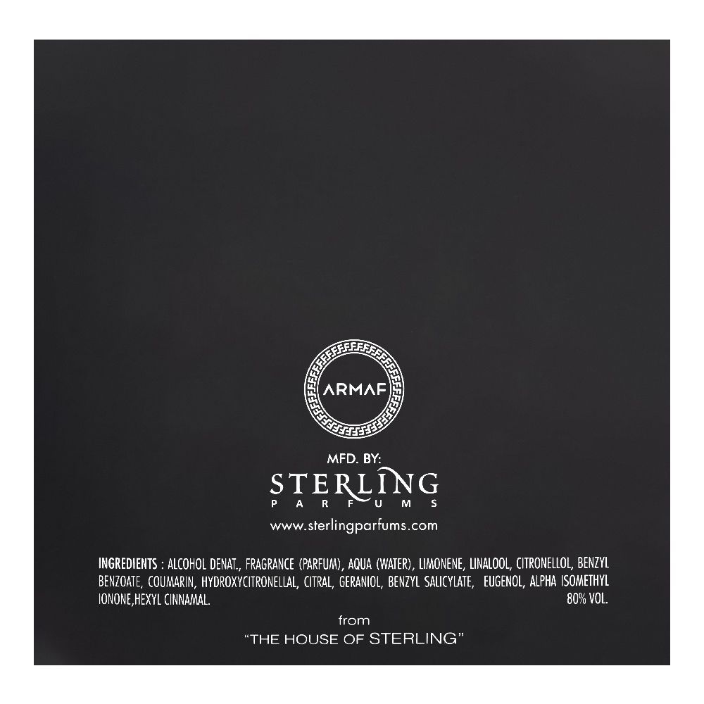 Armaf Tag Uomo Nero, Eau de Parfum, For Men, 100ml - Image 3