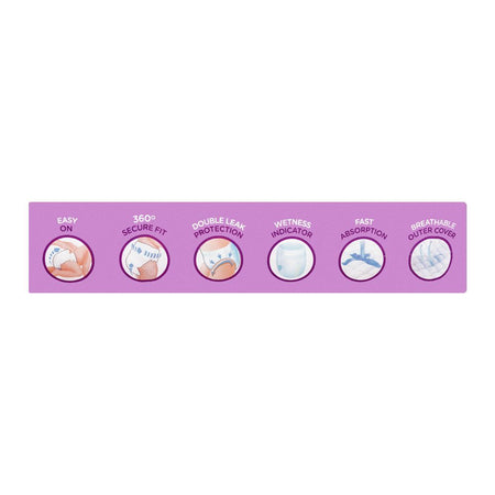 Canbebe Baby Pants Jumbo Pack, No.4 Maxi, 9-14 Kg, 50-Pack - Image 5