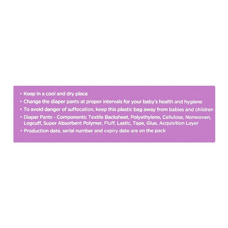 Canbebe Baby Pants Jumbo Pack, No.4 Maxi, 9-14 Kg, 50-Pack - Image 6