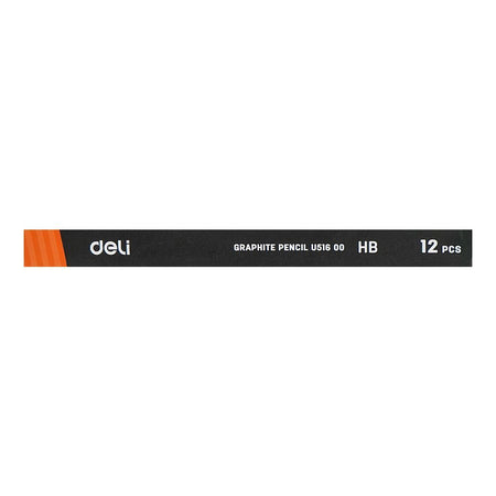 Deli Neon HB Graphite Pencil Assorted 12-Pack, EU51600 - Image 3