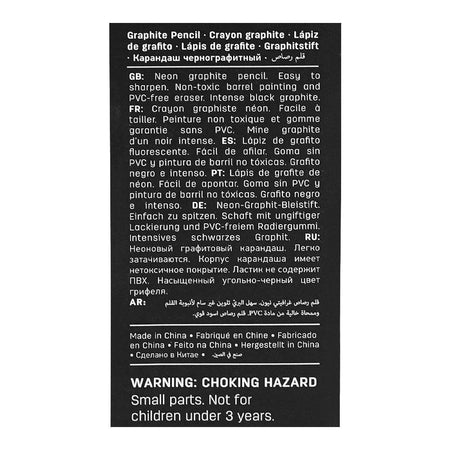 Deli Neon HB Graphite Pencil Assorted 12-Pack, EU51600 - Image 4