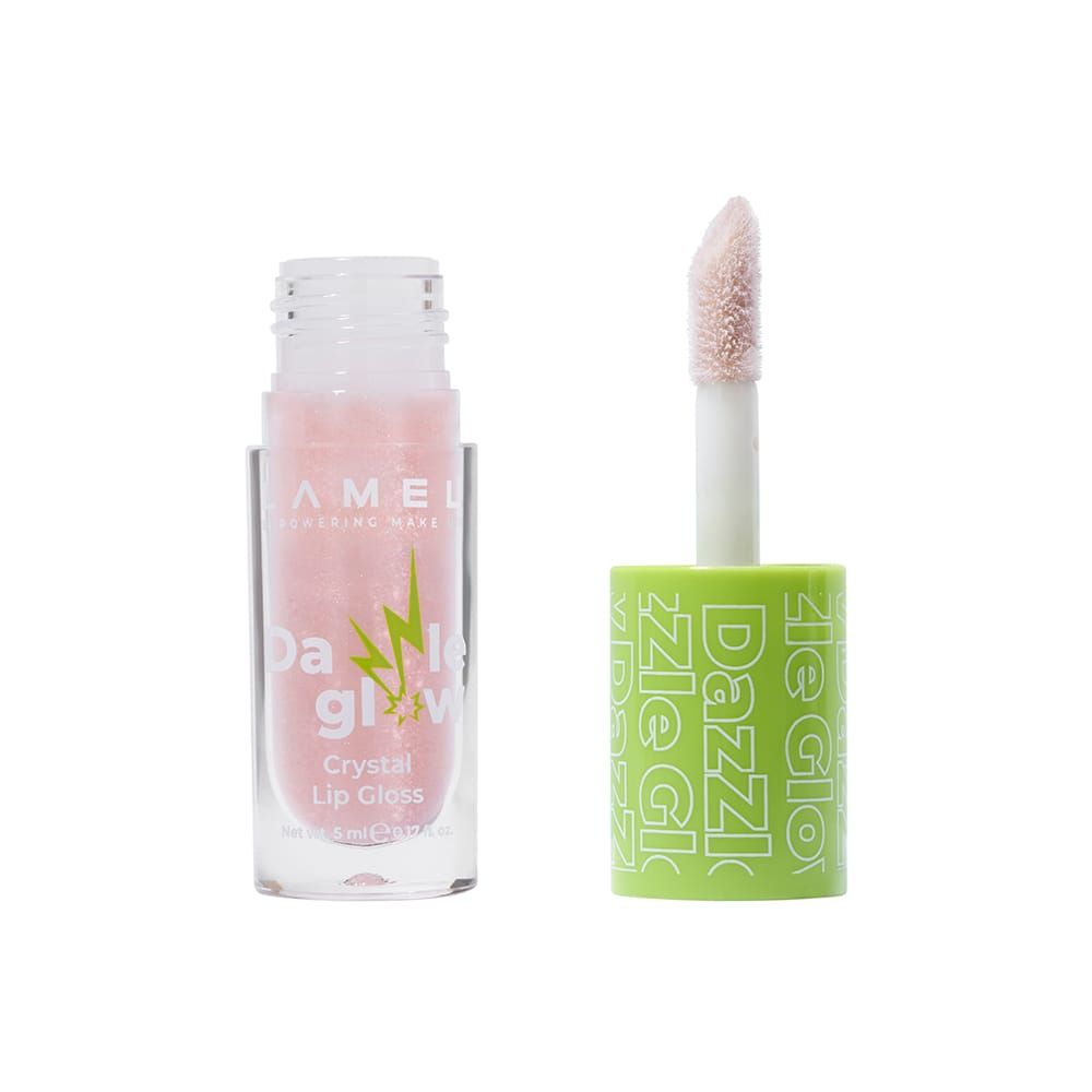 Lamel Dazzle Glow Crystal Lip Gloss, 5ml, 401 Blossom - Main Image