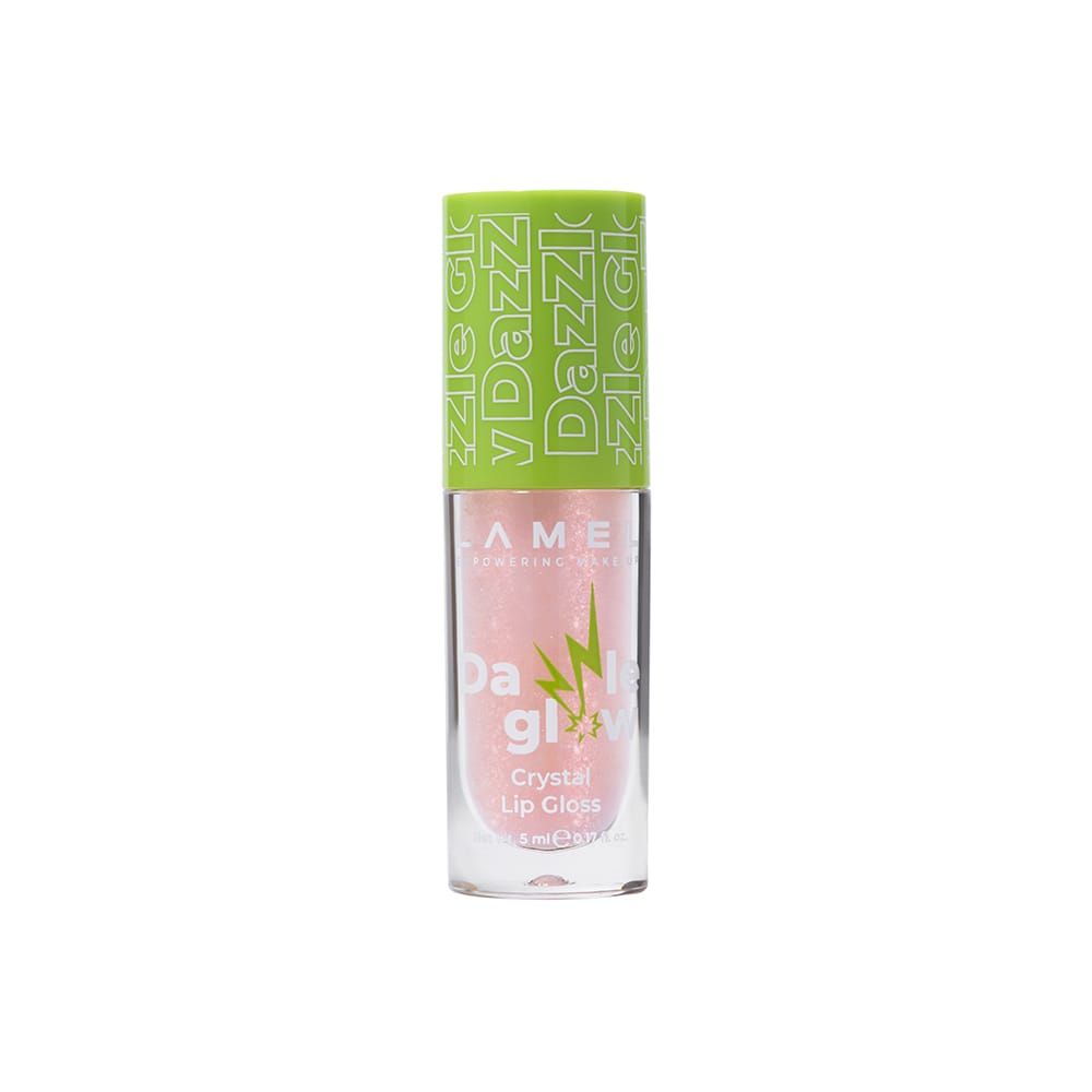 Lamel Dazzle Glow Crystal Lip Gloss, 5ml, 401 Blossom - Image 2
