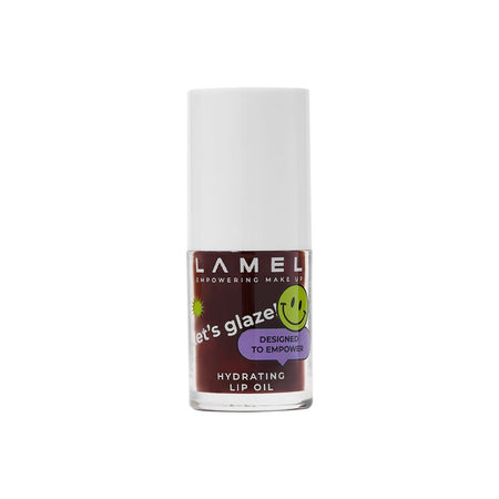 Lamel LET's Glaze Hydrating Lip Oil, 404 Chocolate Cookies - Image 2