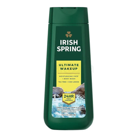 Irish Spring Ultimate Wakeup Moisturizing Face & Body Wash, 591ml - Main Image