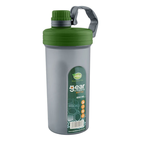 Appollo Plastic Gear Sports Water Bottle, 1000ml, Small, Green - Main Image