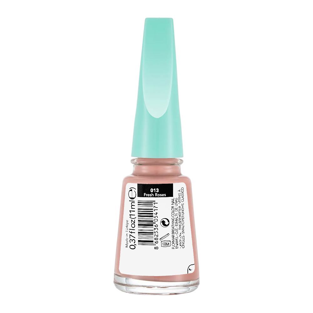 Flormar Breathing Color Nail Polish, 11ml, 013 French Roses - Image 2