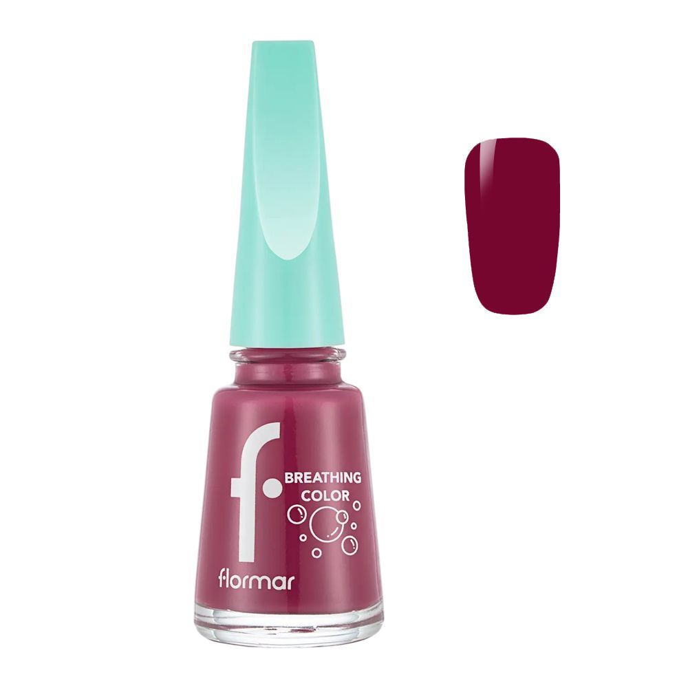 Flormar Breathing Color Nail Polish, 11ml, 017 More Optimistic - Main Image