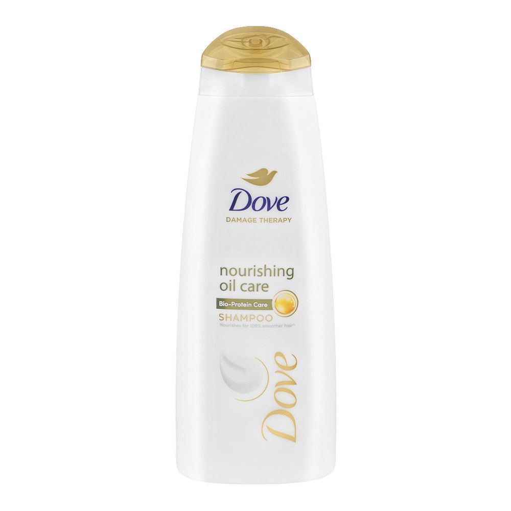 Dove Damage Therapy Nourishing Oil Bio-Protein Care Shampoo, For Dry Hair, 360ml - Main Image
