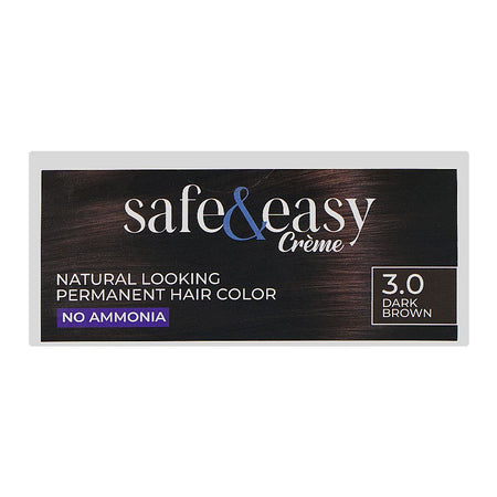 Cosmo No Ammonia Safe & Easy Permanent Hair Color - Salon Quality Hair Color, 3.0 Dark Brown - Image 6