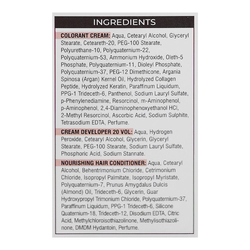 Cosmo Color Xpress 3X Nourishing Care Permanent Hair Color - Salon-Quality Hair Dye, 3.0 Dark Brown - Image 5