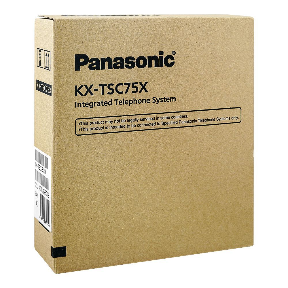 Panasonic Corded Landline Telephone, Black, KX-TSC75X - Image 2