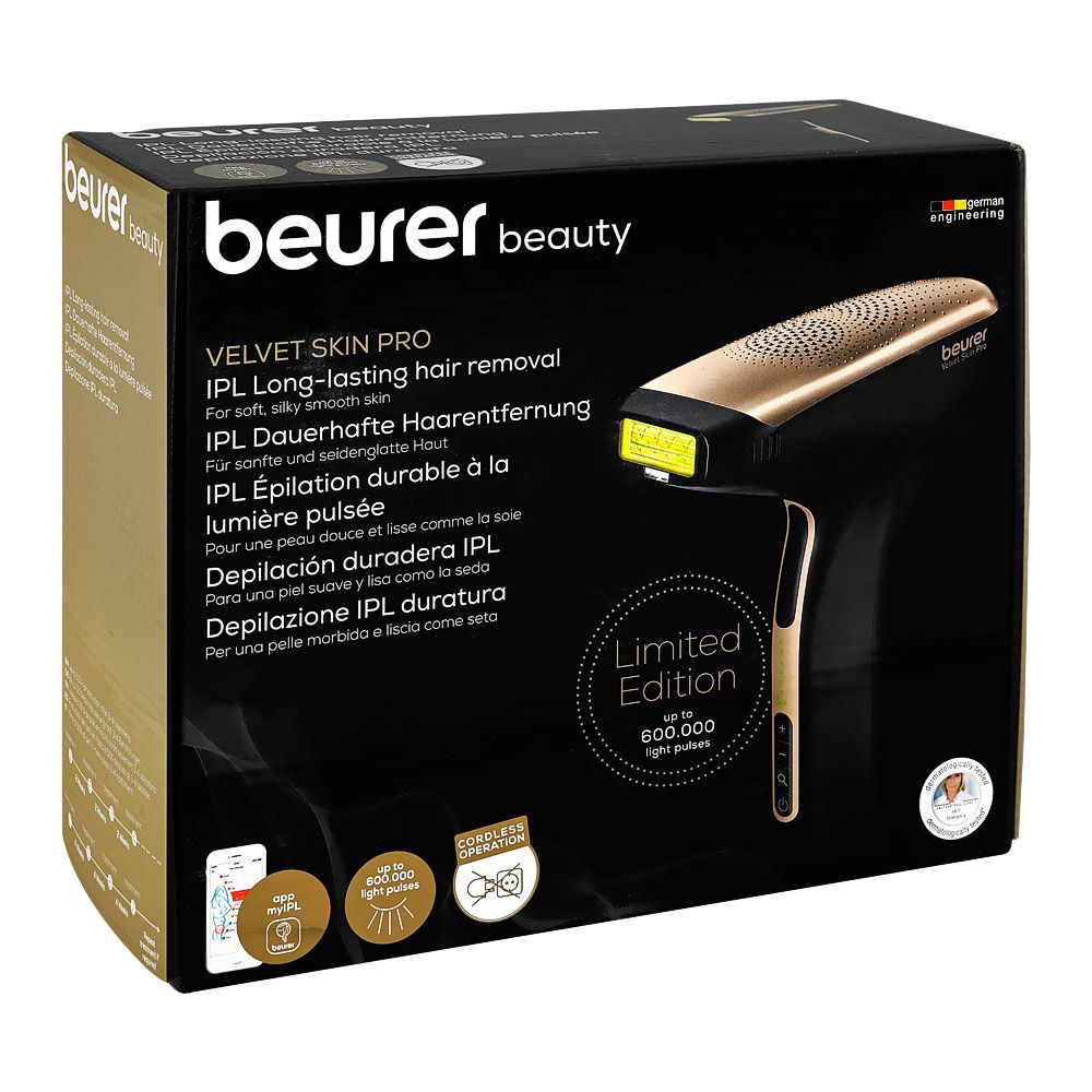 Beurer Beauty Velvet Skin Pro Long Lasting IPL Hair Removal Device, IPL-8800 - Image 3