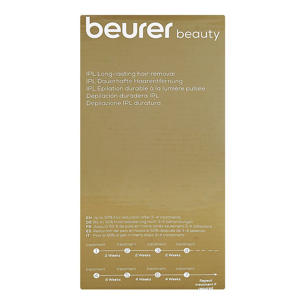 Beurer Beauty Velvet Skin Pro Long Lasting IPL Hair Removal Device, IPL-8800 - Image 5