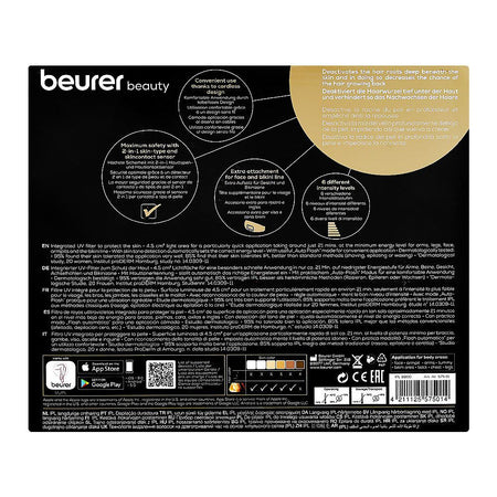 Beurer Beauty Velvet Skin Pro Long Lasting IPL Hair Removal Device, IPL-8800 - Image 6