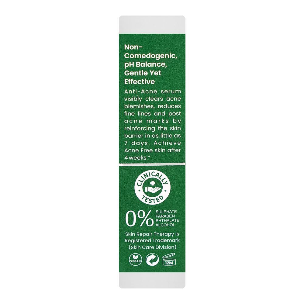 Vibrant Beauty Skin Repair Therapy Anti Acne Serum, 30ml - Image 4