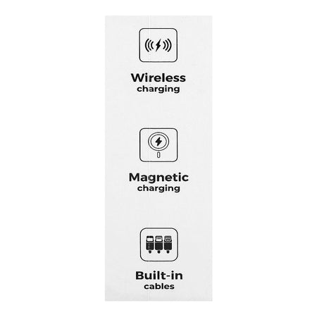 Yolo GoMag Pro Power Bank (10000mAh, 22.5W, Wireless Charging), Black, Y-701 - Image 3