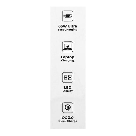 Yolo Turbo Power Bank (20000mAh, 65W), Black, Y-704 - Image 3