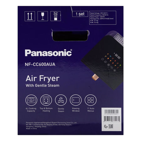 Panasonic Air Fryer, 1450W, 6 Liter Capacity, NF-CC600AUA - Image 6