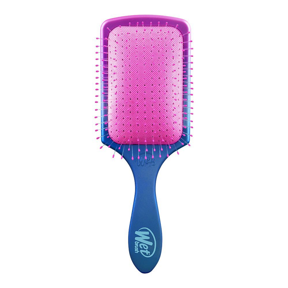 Wet Brush Paddle Detangler Hair Brush, Feel Good Ombre Pink & Purple (BWR831FGOPP) - Main Image