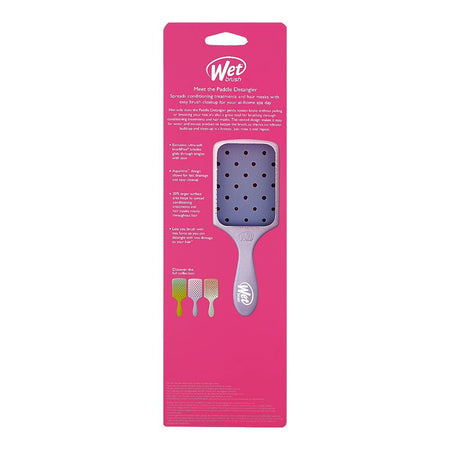 Wet Brush Paddle Detangler Hair Brush, Feel Good Ombre Pink & Purple (BWR831FGOPP) - Image 6