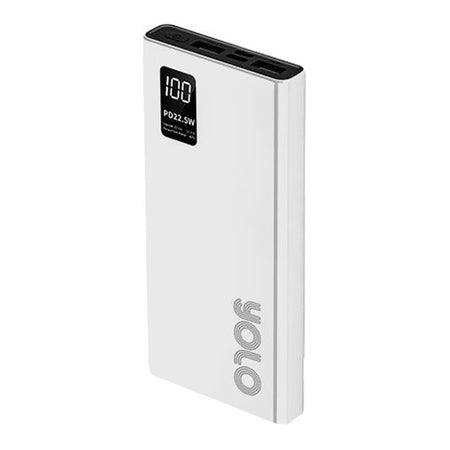 Yolo Insta 10 Power Bank (10000mAh, 22.5W), White, Y-103F - Main Image