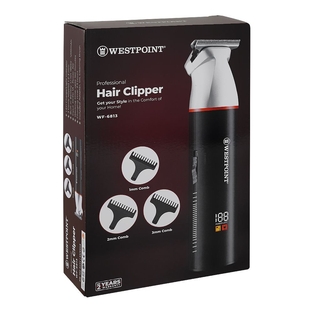 West Point Professional Hair Clipper, WF-6813 - Image 2