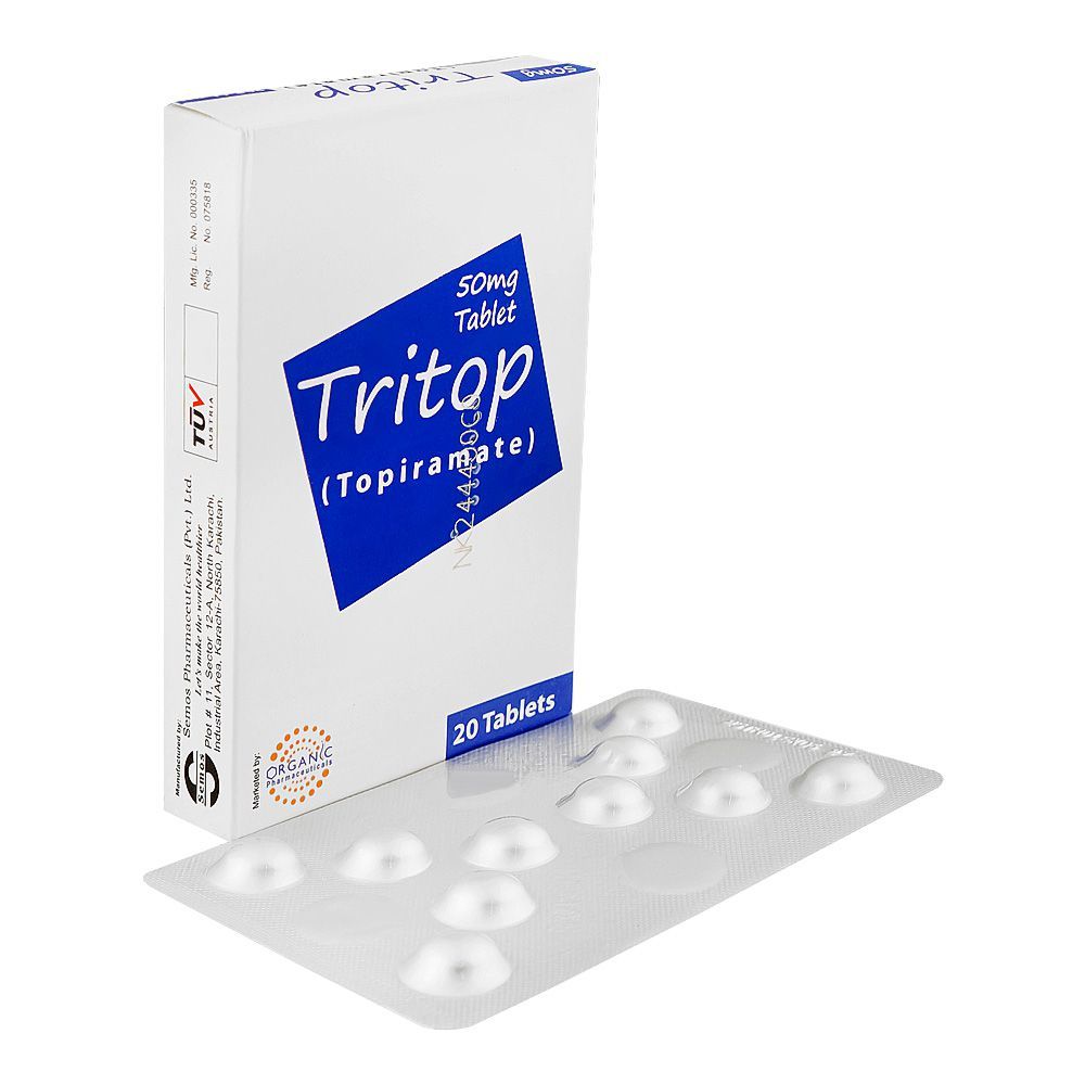 Organic Pharmaceuticals Tritop Tablet, 50mg, 20-Pack - Main Image